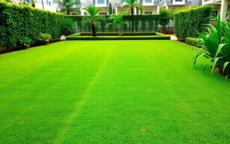 Natural grass installation and maintenance